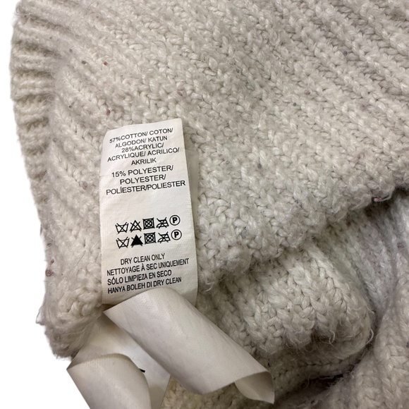 Lucky Brand Multicolor Striped Cowl Sweater 2X - Picture 14 of 15